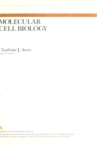 Cover of Molecular Cell Biology