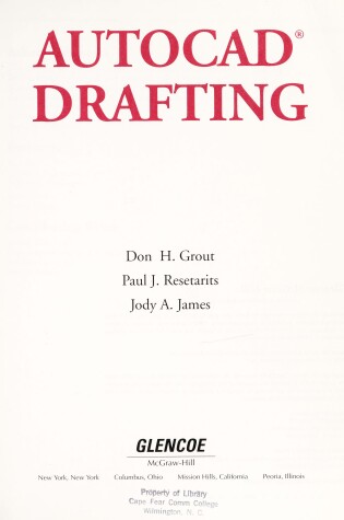 Cover of Autocad Drafting