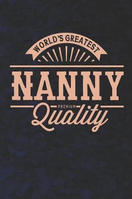 Book cover for World's Greatest Nanny Premium Quality