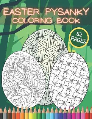 Book cover for Easter Pysanky Coloring Book