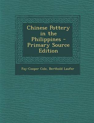 Book cover for Chinese Pottery in the Philippines