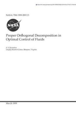 Cover of Proper Orthogonal Decomposition in Optimal Control of Fluids