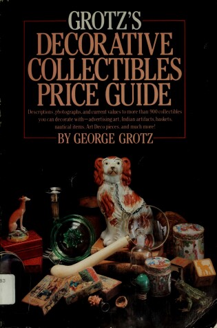 Cover of Grotz's Decorative Collectibles Price Guide