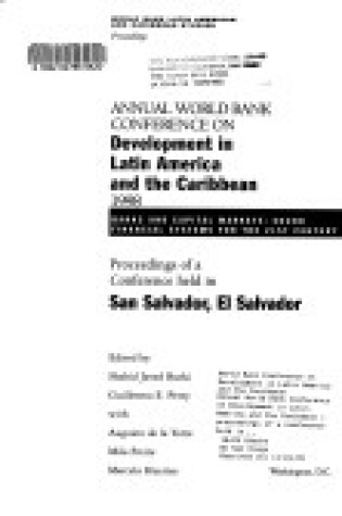 Cover of Annual World Bank conference on development in Latin America and the Caribbean