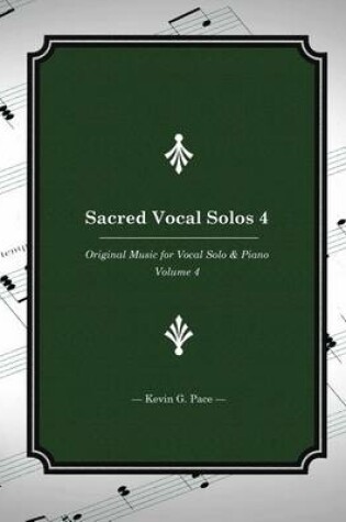 Cover of Sacred Vocal Solos 4