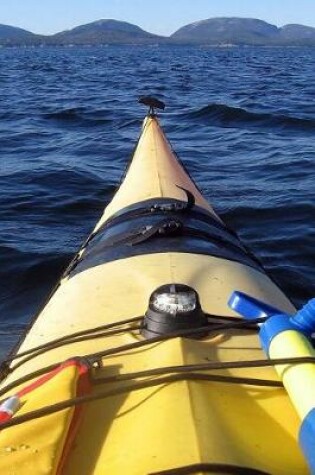 Cover of Yellow Kayak in the Ocean Recreation Adventure Journal