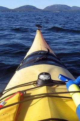 Book cover for Yellow Kayak in the Ocean Recreation Adventure Journal