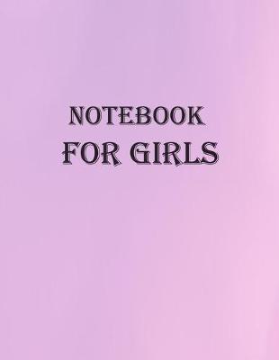 Book cover for Notebook for girls