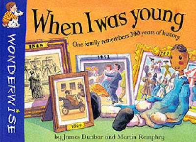 Book cover for When I Was Young: A book about family history
