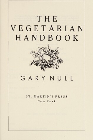 Cover of The Vegetarian Handbook