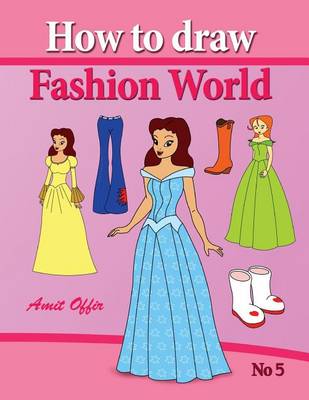 Cover of how to draw fashion world