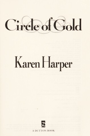 Cover of Harper Karen : Circle of Gold (Hbk)