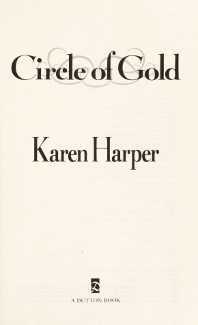 Book cover for Harper Karen : Circle of Gold (Hbk)