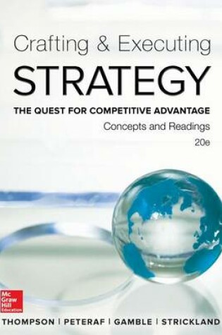 Cover of Crafting and Executing Strategy: Concepts and Readings with Connect Access Card