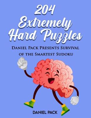 Book cover for 204 Extremely Hard Puzzles