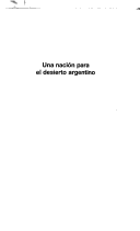 Book cover for Una Nacion Para El Desierto Argentino