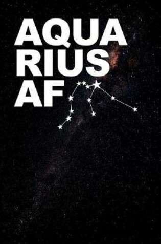 Cover of Aquarius AF Notebook