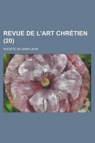 Cover of Revue de L'Art Chretien (20)