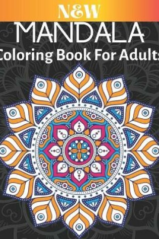 Cover of New Mandala Coloring Book For Adults