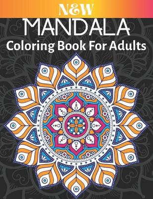 Book cover for New Mandala Coloring Book For Adults