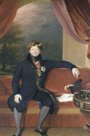 Cover of 1821 King George IV of England Seated Painted by Thomas Lawrence Rococo Journal
