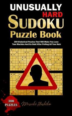 Book cover for Unusually Hard Sudoku Puzzle Book