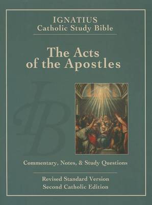 Book cover for Ignatius Catholic Study Bible - The Acts of the Apostles