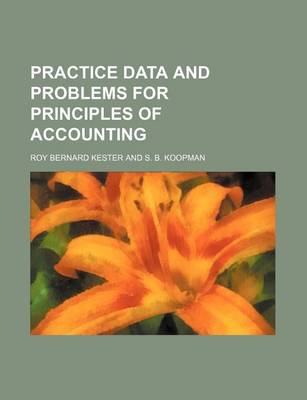 Book cover for Practice Data and Problems for Principles of Accounting