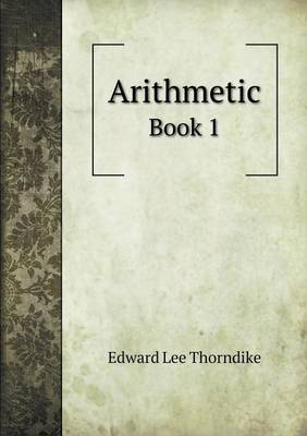 Book cover for Arithmetic Book 1