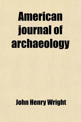 Book cover for American Journal of Archaeology