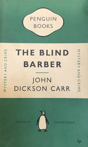 Book cover for The Blind Barber