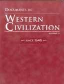 Book cover for Documents in Western Civilization, Volume 2