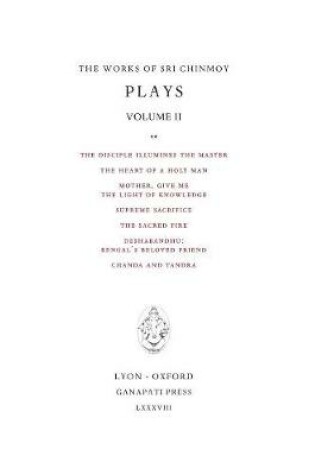 Cover of Plays II