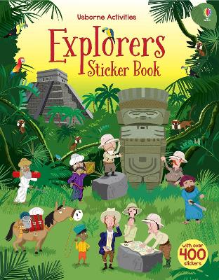 Book cover for Explorers Sticker Book