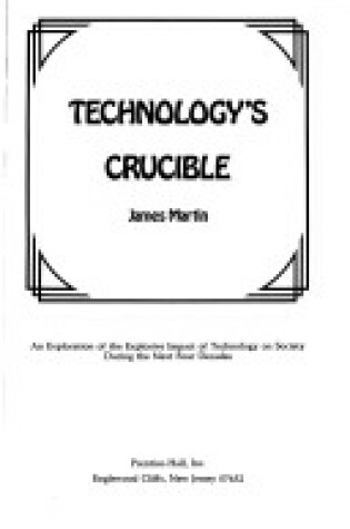 Cover of Technology's Crucible