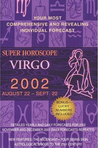 Cover of Super Horoscope 2002: Virgo