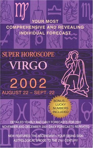 Book cover for Super Horoscope 2002: Virgo