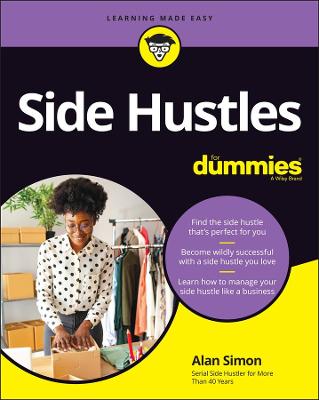 Book cover for Side Hustles For Dummies