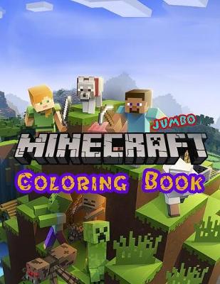 Book cover for Minecraft Coloring Book