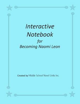 Book cover for Interactive Notebook for Becoming Naomi Leon