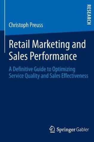 Cover of Retail Marketing and Sales Performance