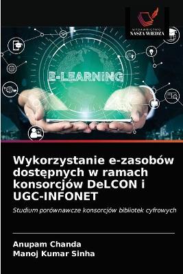 Book cover for Wykorzystanie e-zasobow dostępnych w ramach konsorcjow DeLCON i UGC-INFONET