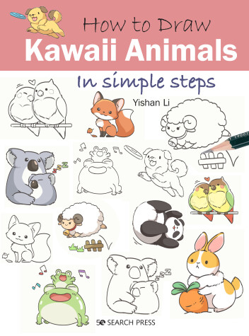 Book cover for How to Draw: Kawaii Animals