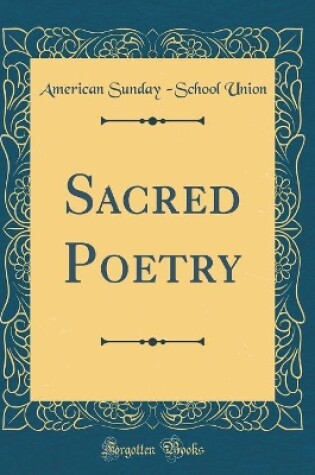 Cover of Sacred Poetry (Classic Reprint)