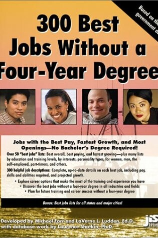 Cover of 300 Best Jobs without a Four-Y