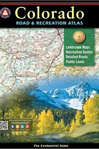 Cover of Benchmark Colorado Road & Recreation Atlas, 4th Edition