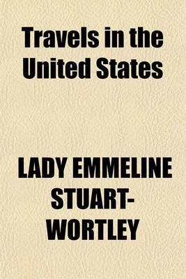 Book cover for Travels in the United States