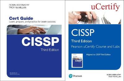 Book cover for Cissp Pearson Ucertify Course and Labs and Textbook Bundle