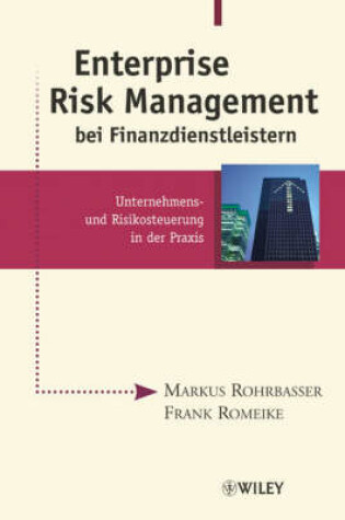 Cover of Enterprise Risk Management Bei Finanzdienstleistern