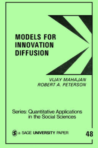 Cover of Models for Innovation Diffusion